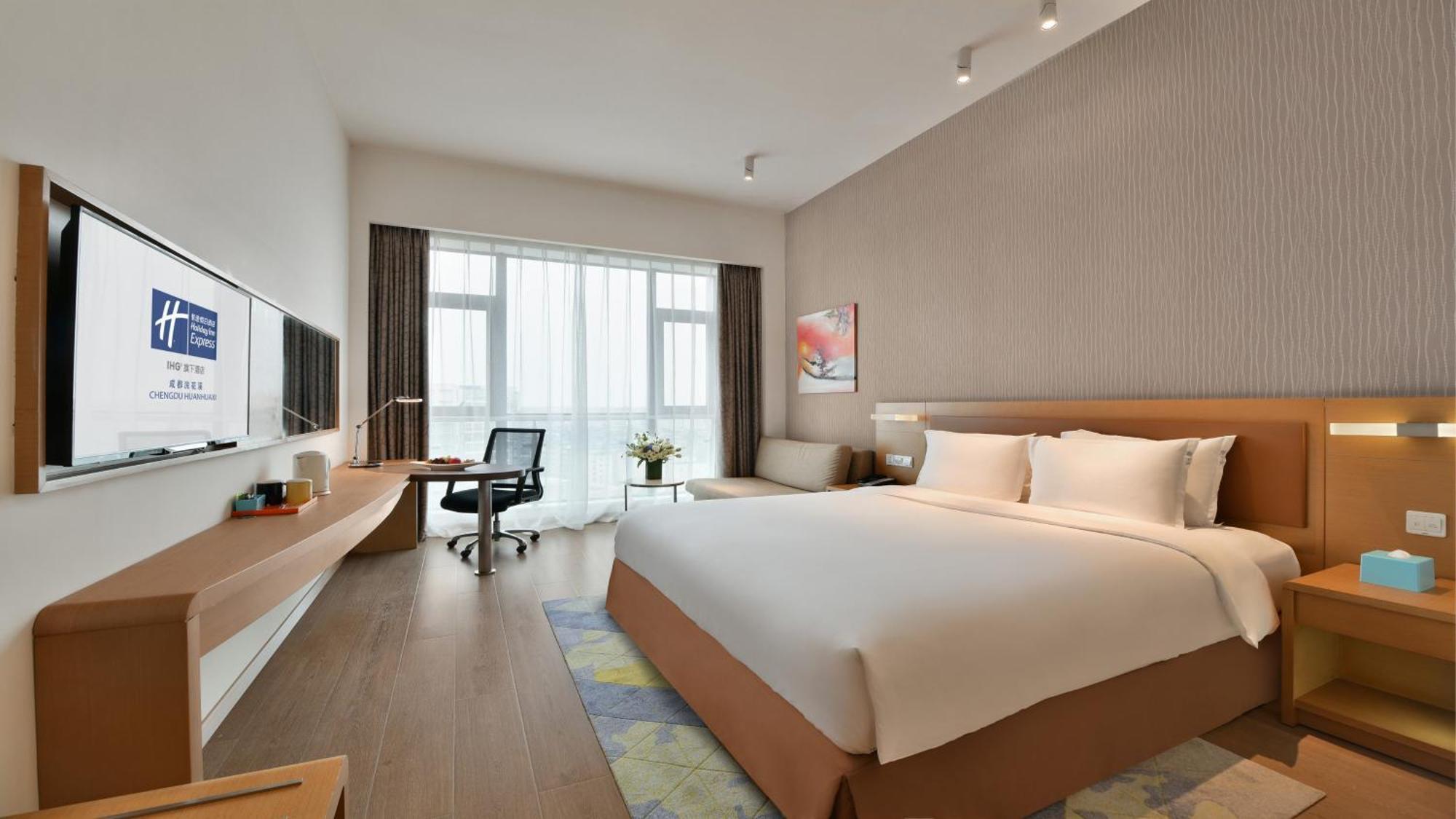 Holiday Inn Express Chengdu Huanhuaxi By Ihg-Near Jinsha Site Musem,Near Wuhou Temple Museum,Welcome Drinks,Free Gym,Free Self-Service Laundry Buitenkant foto
